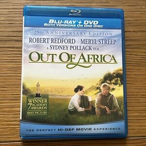 Out of Africa. 25th Anniversary Edition.  Blu-ray and DVD.